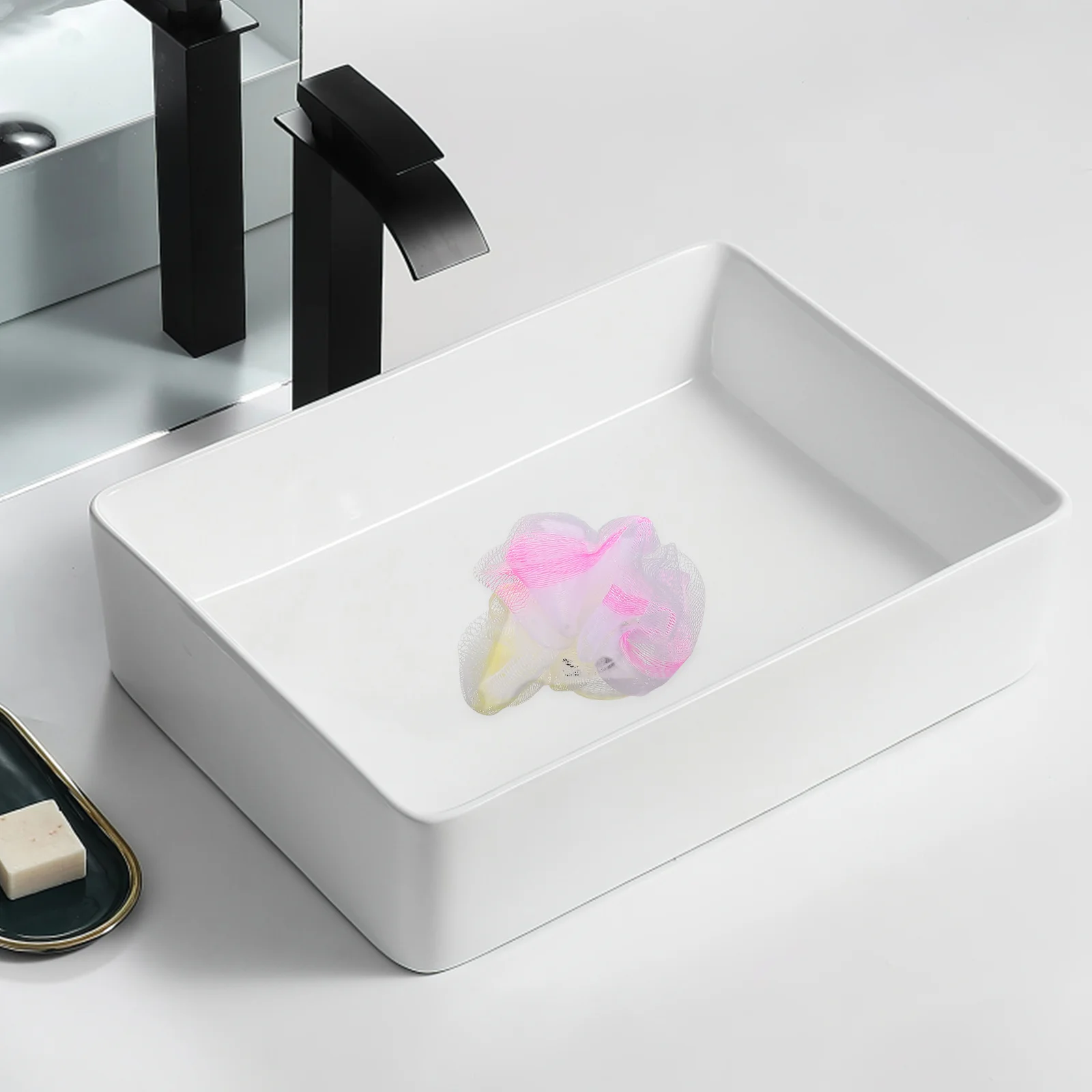 

10Pcs Bath Balls Mesh Shower Puff Random Color Nylon Sponge Body Exfoliate Soft Bathing Ball Quick Dry Sponge Relaxing Shower