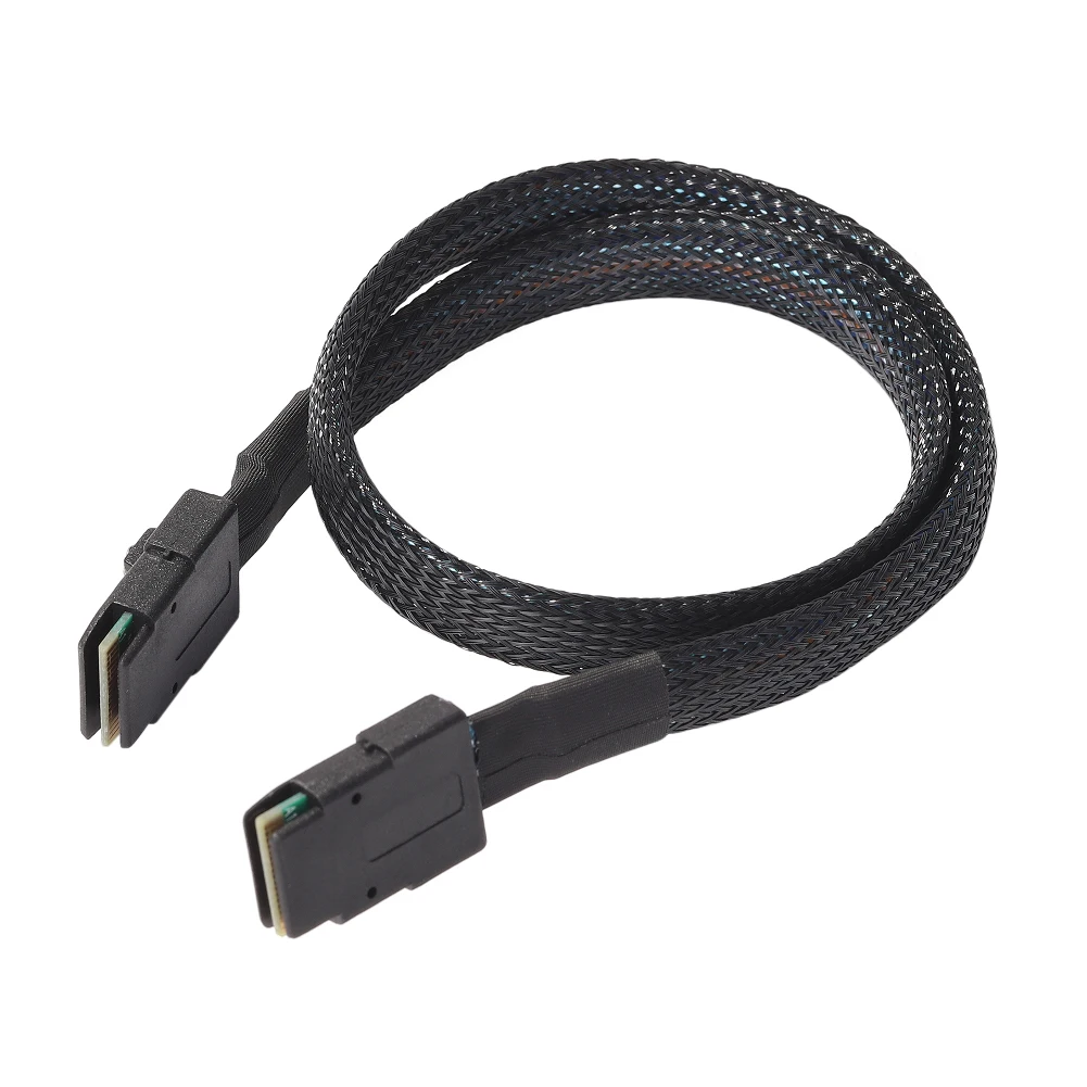 Mini SAS SFF-8087 SFF-8643 Slimsas SFF-8654 Data Transfer Cable For Motherboard Server Hard Disk Raid Controller To Backplane