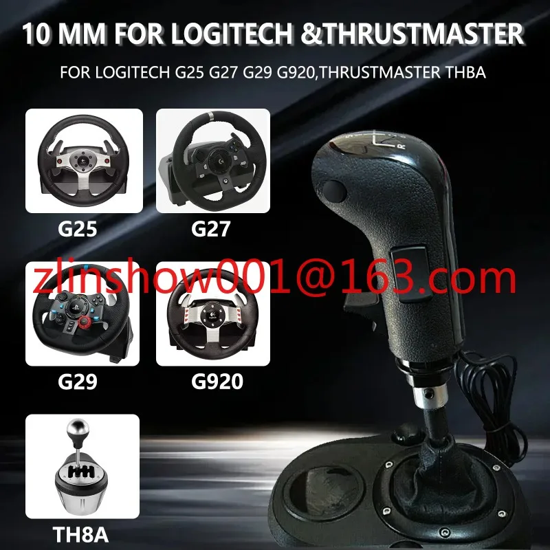 G923 G29 G27 G25 TH8A ETS2 and ATSEU Truck High and Low Gear Simulation Shifter Simulation Game USB Shift Knob