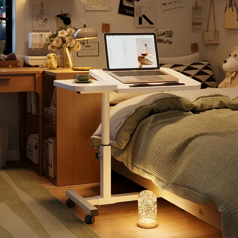 Premium Bedside Table Removable Bed Computer Small Table Bedroom Lifting Study Desk Home Notebook Folding