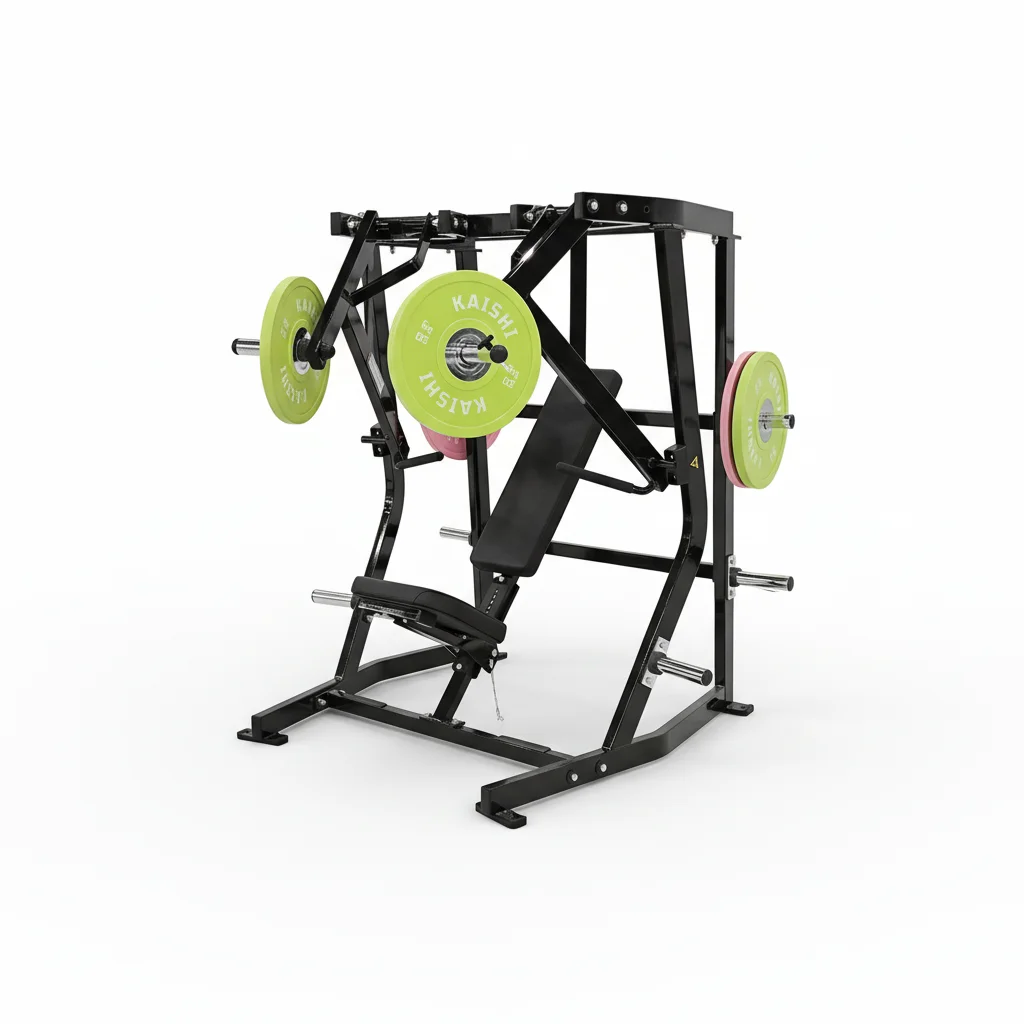 Safety Durable Steel Split-Action Down Push Chest Back Training Machine