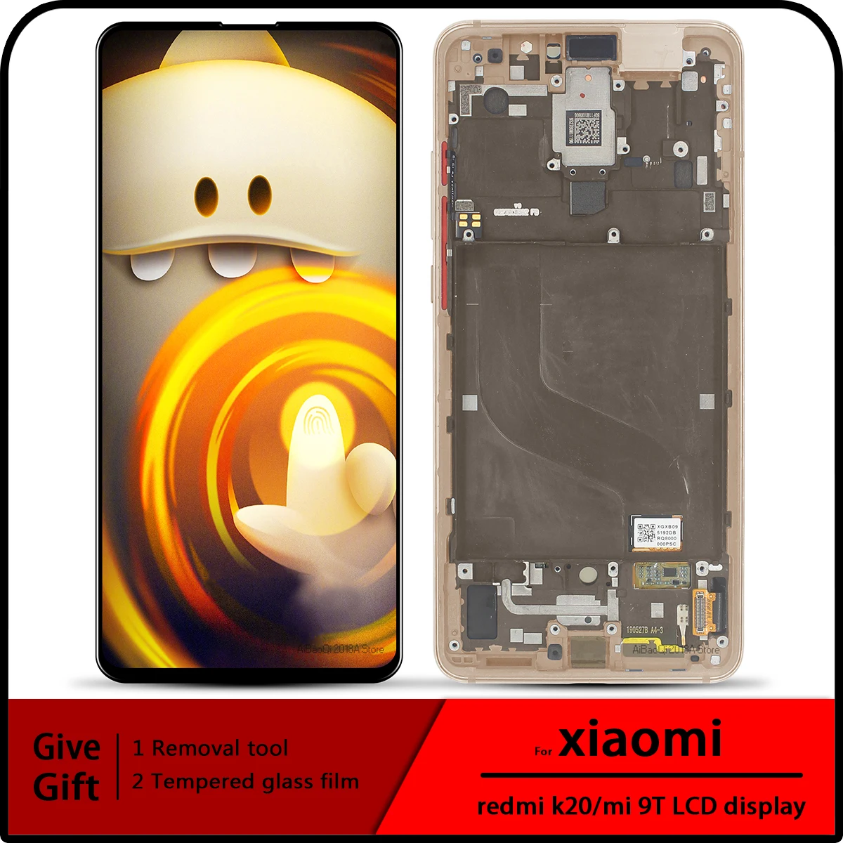 

6.39 AMOLED Display For Xiaomi Redmi K20 K20 Pro LCD Touch Screen Digitizer Assembly For Xiao Mi 9T 9T Pro LCD Screen