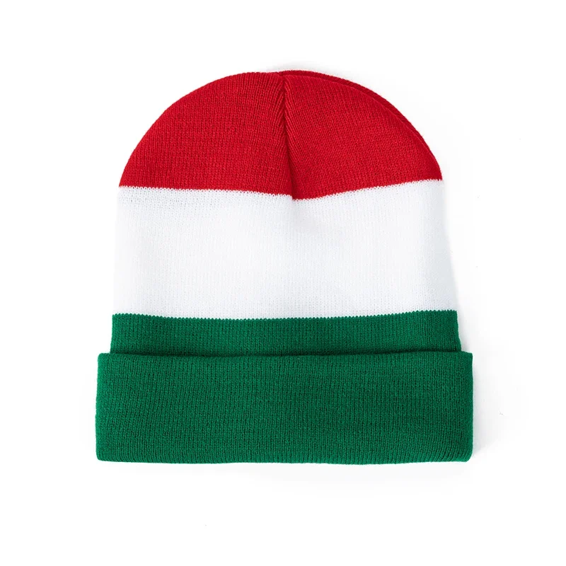 Gestrickte Beanie-Mütze für Männer und Frauen, weich, dehnbar, lässig, Outdoor, Winterkleidung, warme Totenkopfmütze für den Alltag