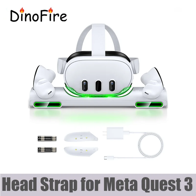 Replaceable Head Strap for Meta Quest 3 VR Headset Improve Comfort Adjustable Head Strap for Meta Oculus Quest 3 Accessories