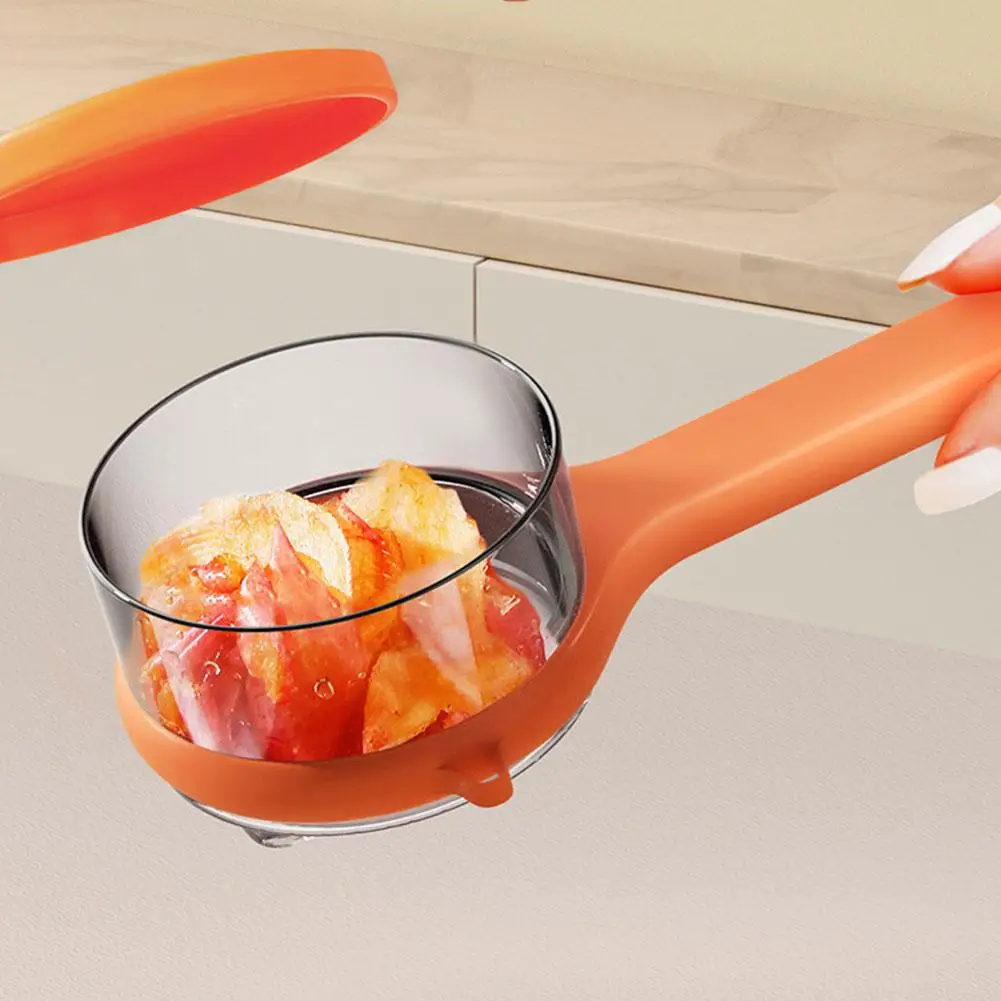Pelador multifuncional con caja de almacenamiento, pelador Manual de frutas y verduras, mango antideslizante, accesorios de cocina para el hogar
