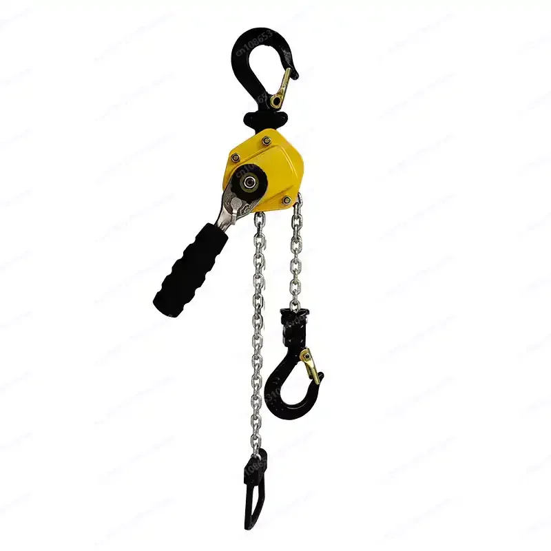 0.25/0.5 Ton 1.5/3Meter Mini Hand Chain Hoist Hook Mount Capacity Lift Portable Manual Lever Block Lifting Hand-cranked Gourd