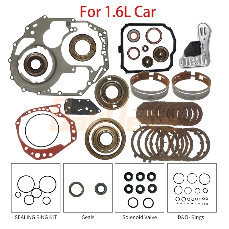 DP0 AL4 DPO Auto Transmission Master Rebuild Main Overhaul Repair Kit Clutch Friction Steel Plate Piston Filter for Peugeot