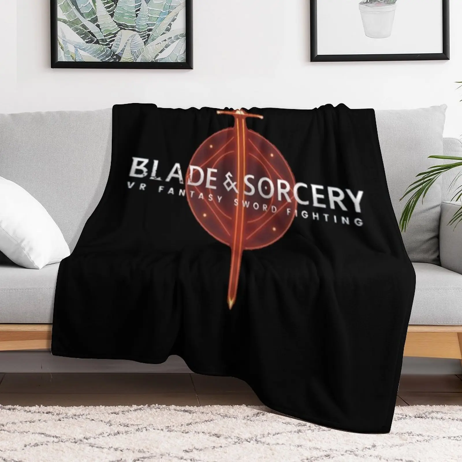 Blade And Sorcery Throw Blanket Softest Multi-Purpose warm winter Blankets