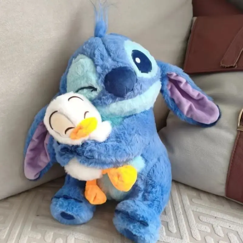 

Новинка 2025 года, хит продаж, стиль Лило и Стич, милые мультяшные куклы, игрушки, каваи, аниме, мягкие куклы, подушка, успокаивающие игрушки, подарок на день рождения