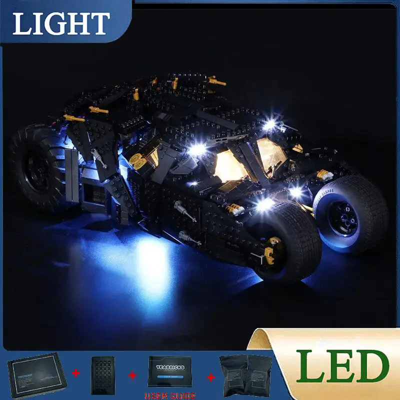 DIY LED Light Kit For LEGO 76240 Tumbler Building Blocks Set (Only LED Light,Without Blocks Model)