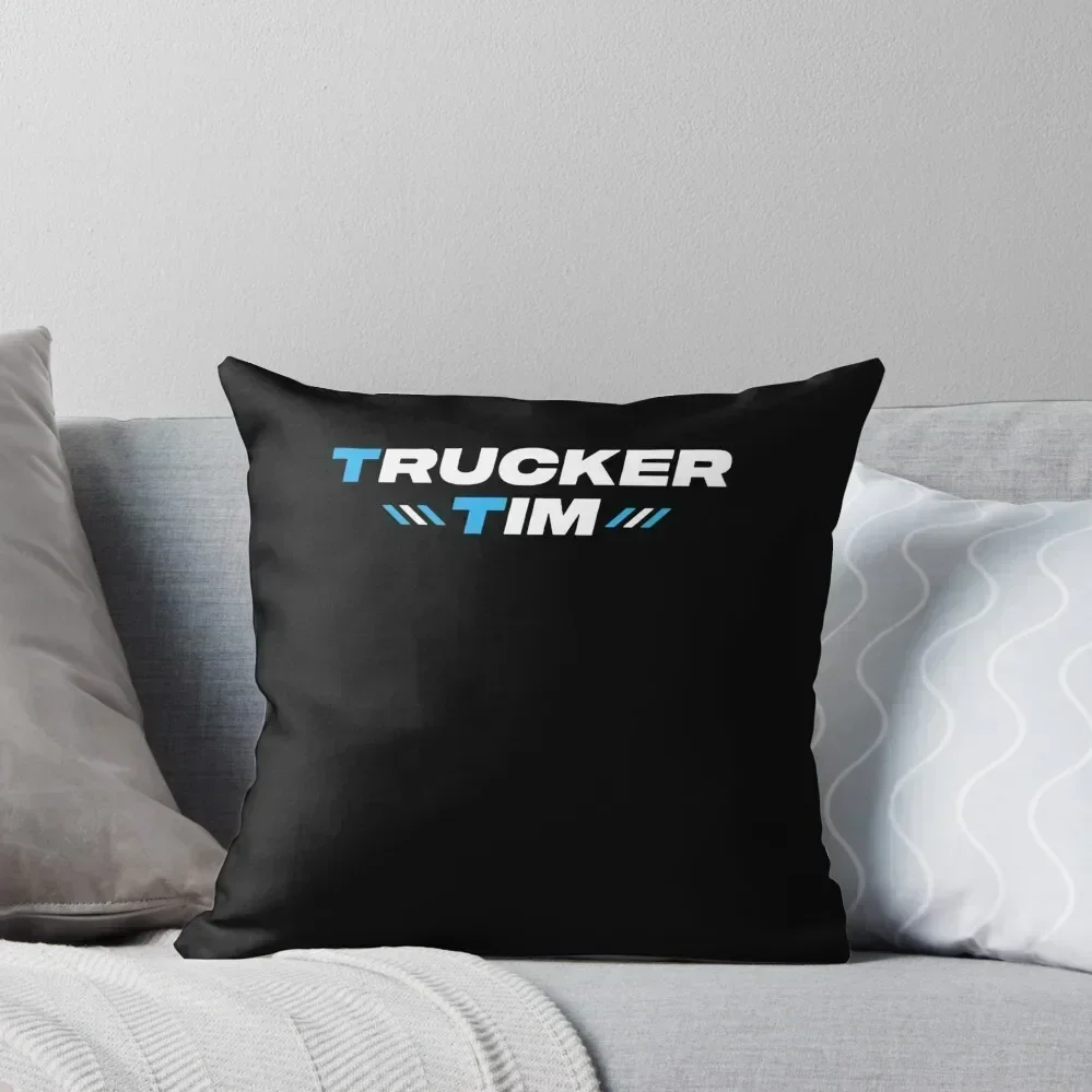 Trucker Tim Merch Throw Pillow Custom Cushion Christmas Pillow Covers pillow