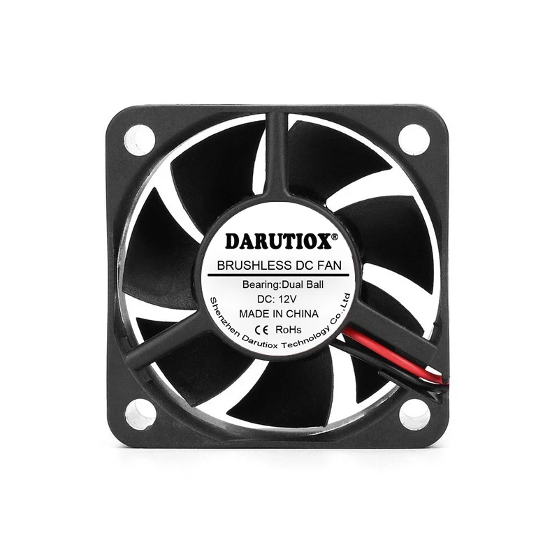 2 Pieces 50mm 5cm 50x50x20mm DC Brushless Fan 5V/12V/24 Cooling Cooler Fan for PC Laptop Computer Case Cooling Fan Axial Fans