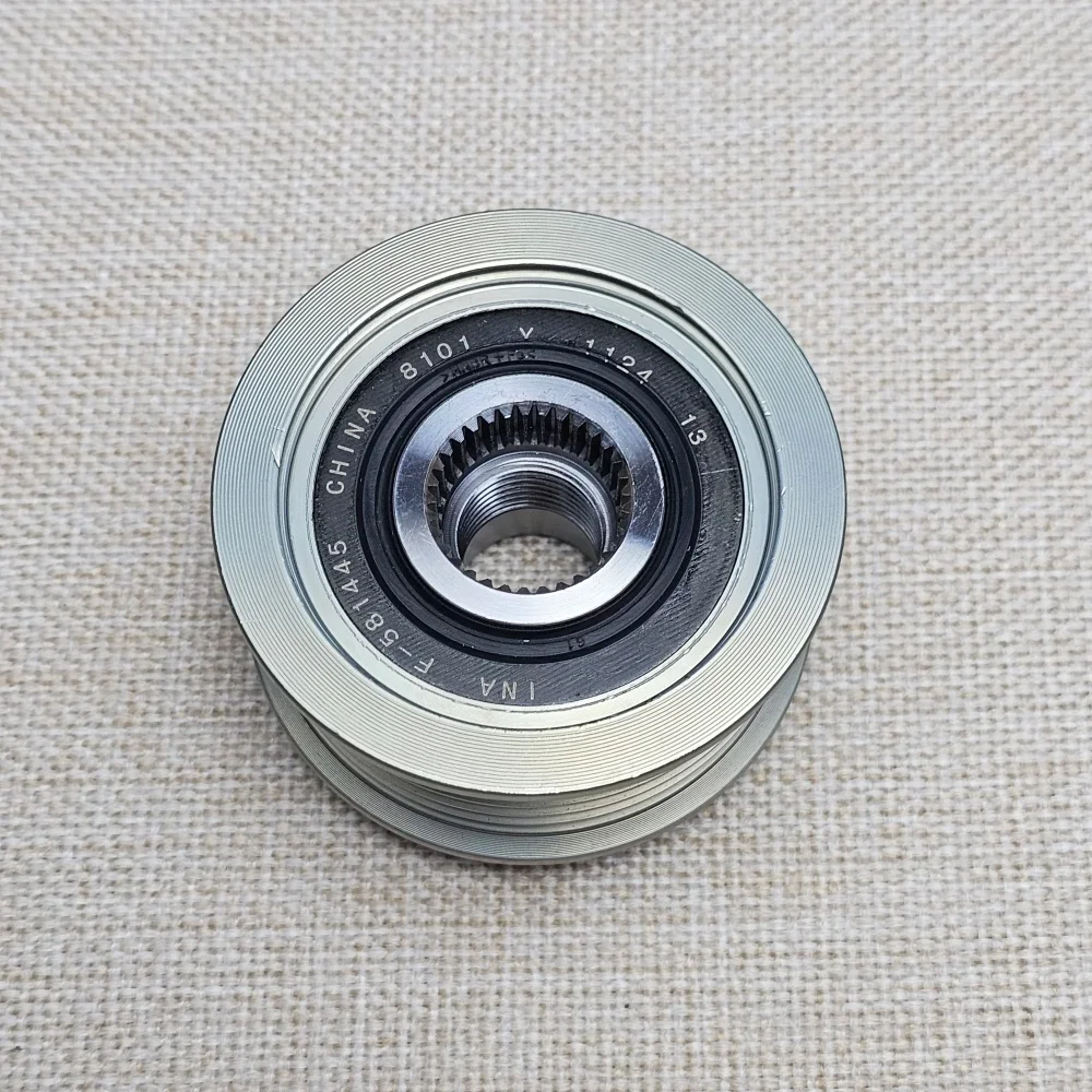 06B903119D Alternator Pulley for Audi A3 A4 B5 B6 B7 A6 C5 C6 TT Seat Skoda Superb VW Beetle CC Golf Passat Tiguan 1.6 1.8 2.0