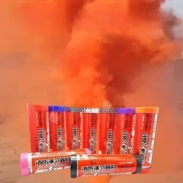 3 قطعة/5 قطعة أداة حفر النار الملونة علبة دخان حوالي دورة 1 دقيقة علبة إطفاء الحريق في حالات الطوارئ دعامة الهالوين