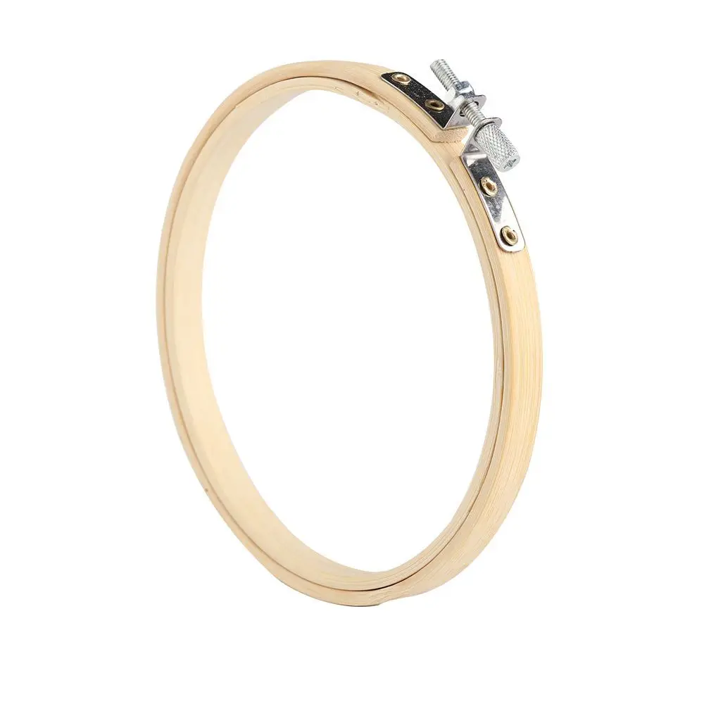 Needlecraft Бамбуковые пяльцы для вышивания крестиком Рамка для шитья Инструменты Круглая петля