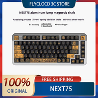 Cool Killer Next75 Wireless Keyboard Kit 3 Mode Magnetic Axis Keyboards Custom Mechanical Keyboard Kits For Computer Gamer Gifts