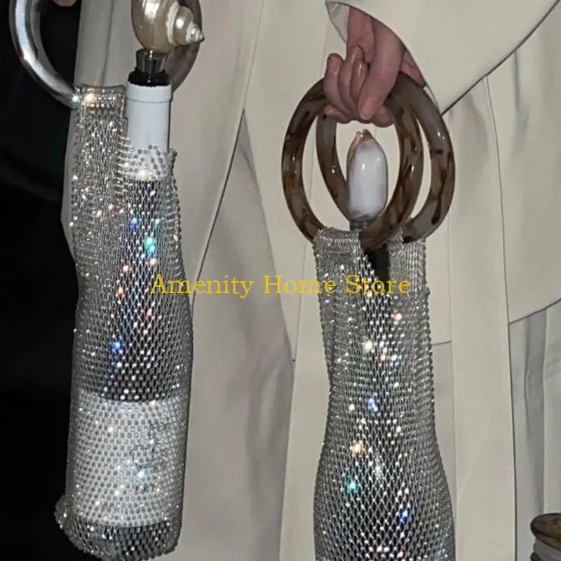 

F26C Кристаллы Акцент Ручные косметические аксессуары ручной работы из полиэстера Дорожный набор