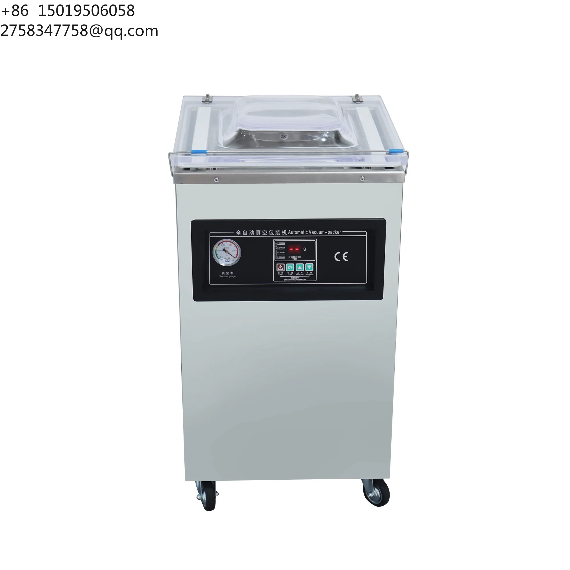 High Capacity Chamber Vacuum Sealer for Ribs DZ-400/A5 Single Chamber Vacuum Packaging Machine  for Nut  Packaging