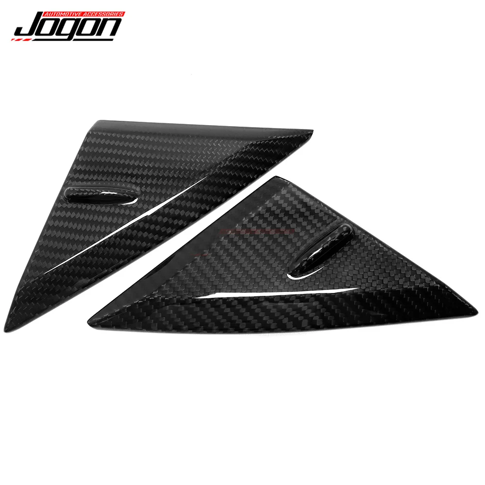 

For Lexus IS IS200 IS250 IS300 IS350 2021-2023 Carbon Fiber Exterior Front Window Triangle Cover Frame Trim Car Accessories