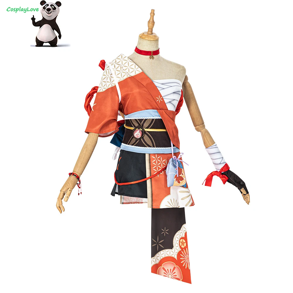 

CosplayLove Game Genshin Impact Yoimiya Cosplay Costume Cute Dress Uniform Custom Made For Girl Halloween Christmas Gift