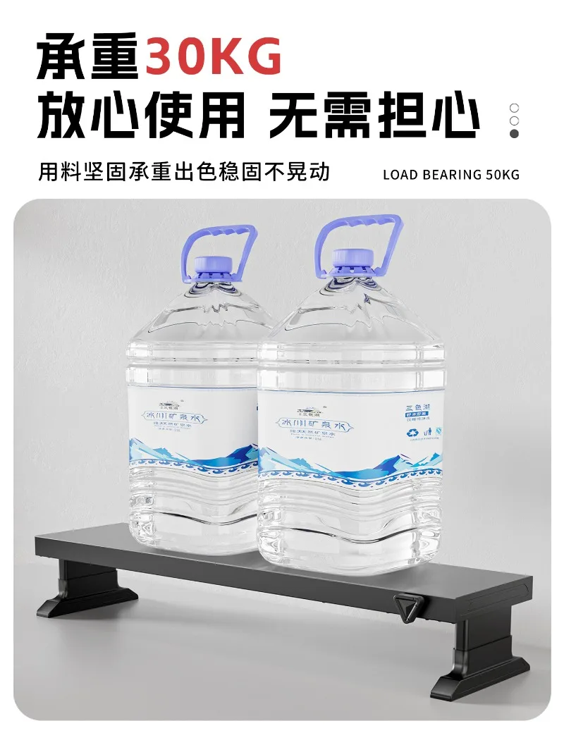 Telaio di rialzo del computer di sollevamento con regolazione della rotazione manuale