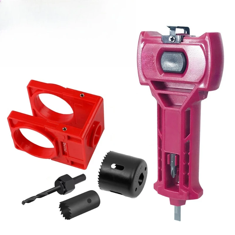 

New tool kit, spherical lock hole opener + door latch mortise tool kit, multi-color available