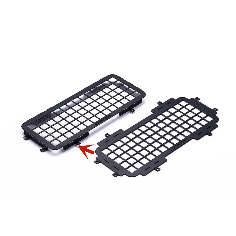 for MN D90 D99S MN99S 1/12 RC Car Upgrade Parts Metal Stereoscopic Window Mesh Protective Net Accessories