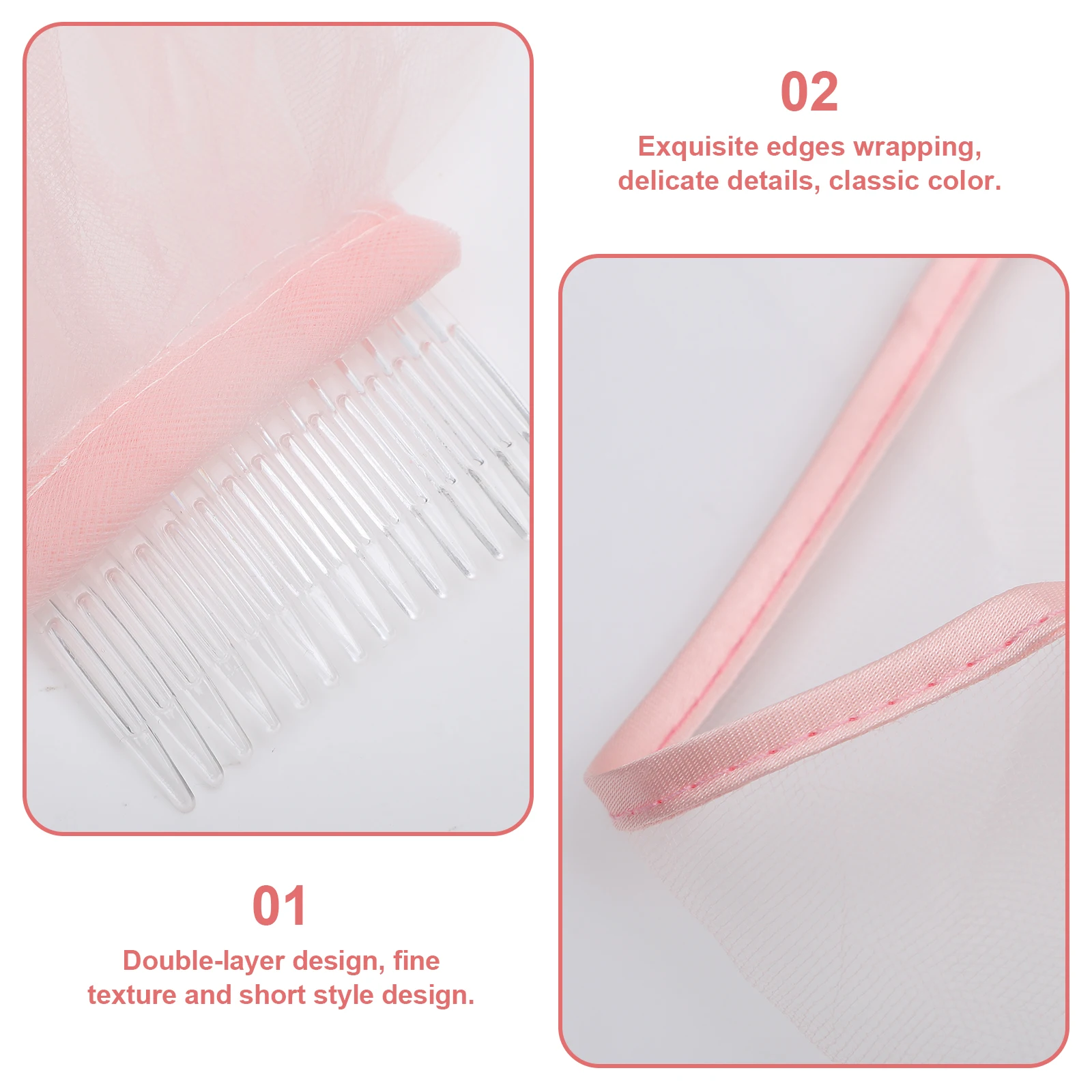 

Double Layer Bride Veil Bachelorette Party Bridal Veil Black Short Style Wedding Party Photography Bachelorette Decorations