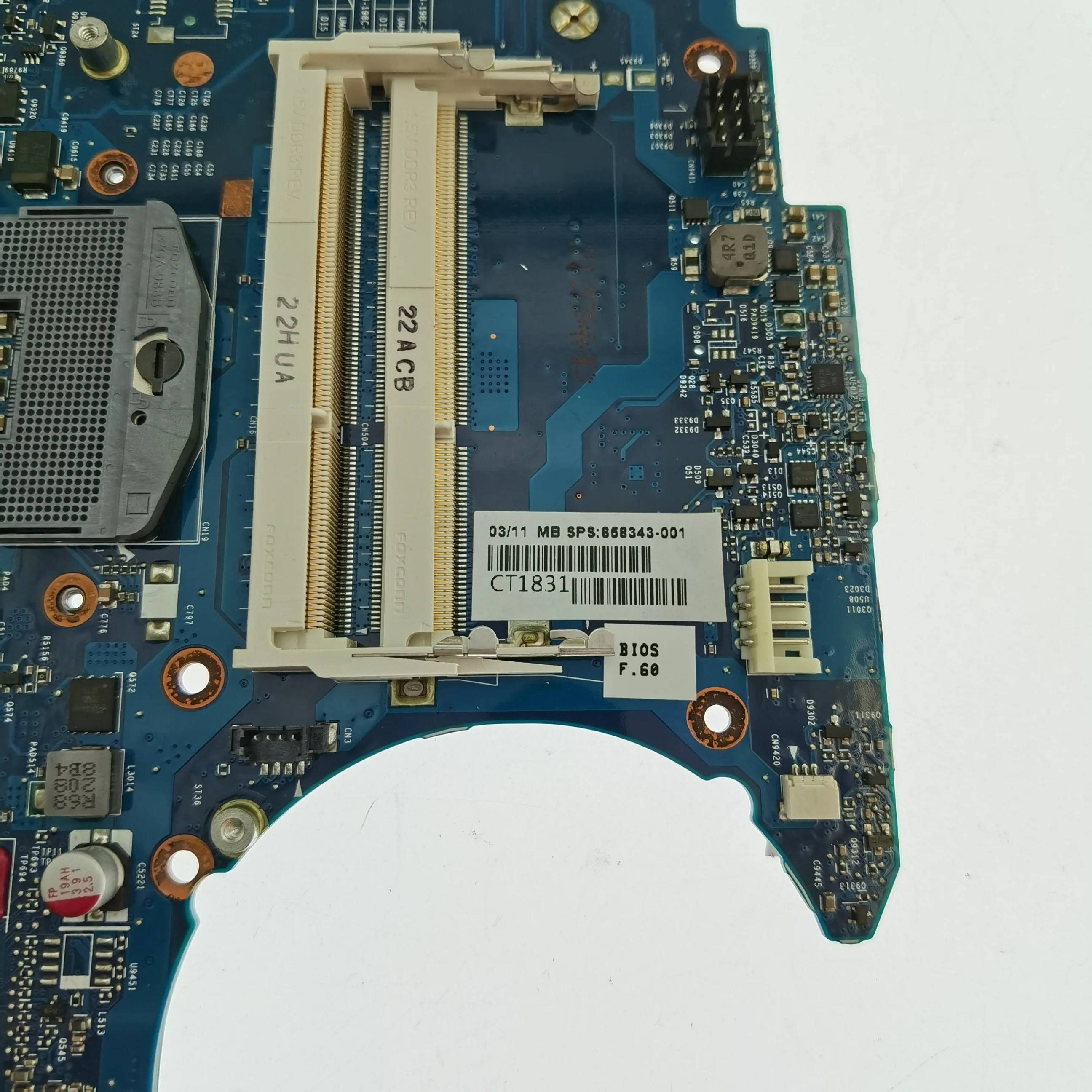 Imagem -04 - Placa-mãe Portátil para hp Probook 6050a2465501-mb-a02 4530s 4730s Gpu hd 1gb Hm65 Ddr3 100 Testado Funcionando