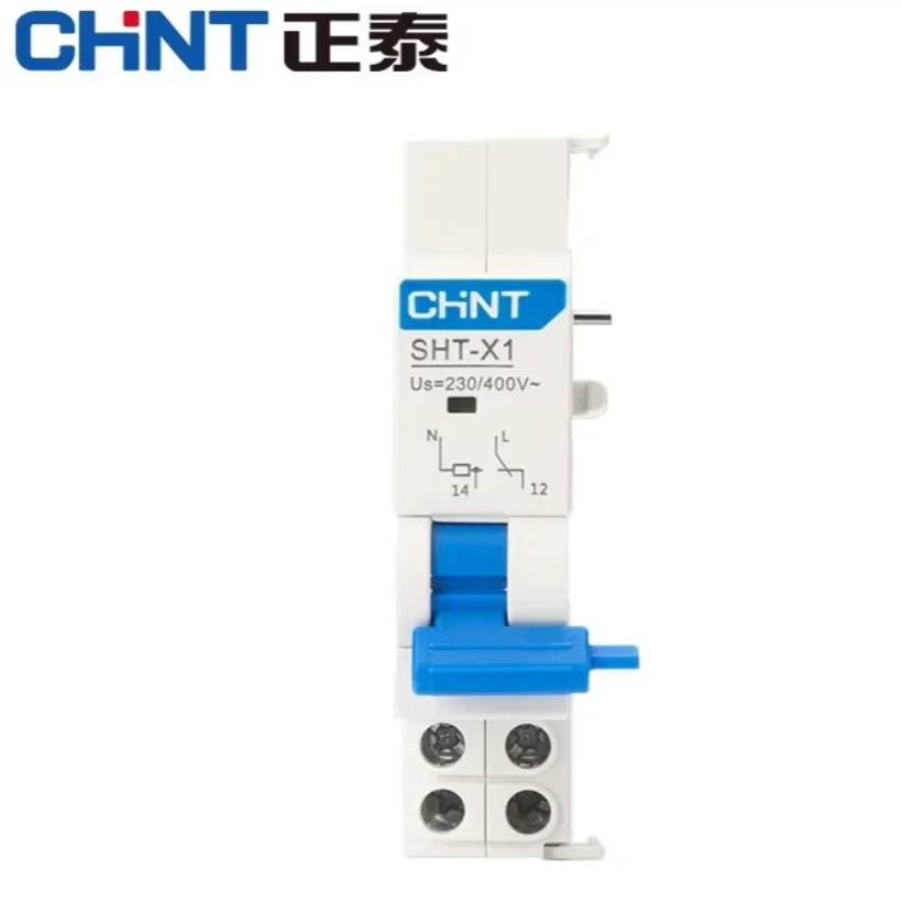 CHINT SHT-X1 Shunt Release Shunt Trip Coil AC230V 400V AC DC 24V 48V Remote Tripping Accessory For NXB-40 NXB-63 MCB Breaker