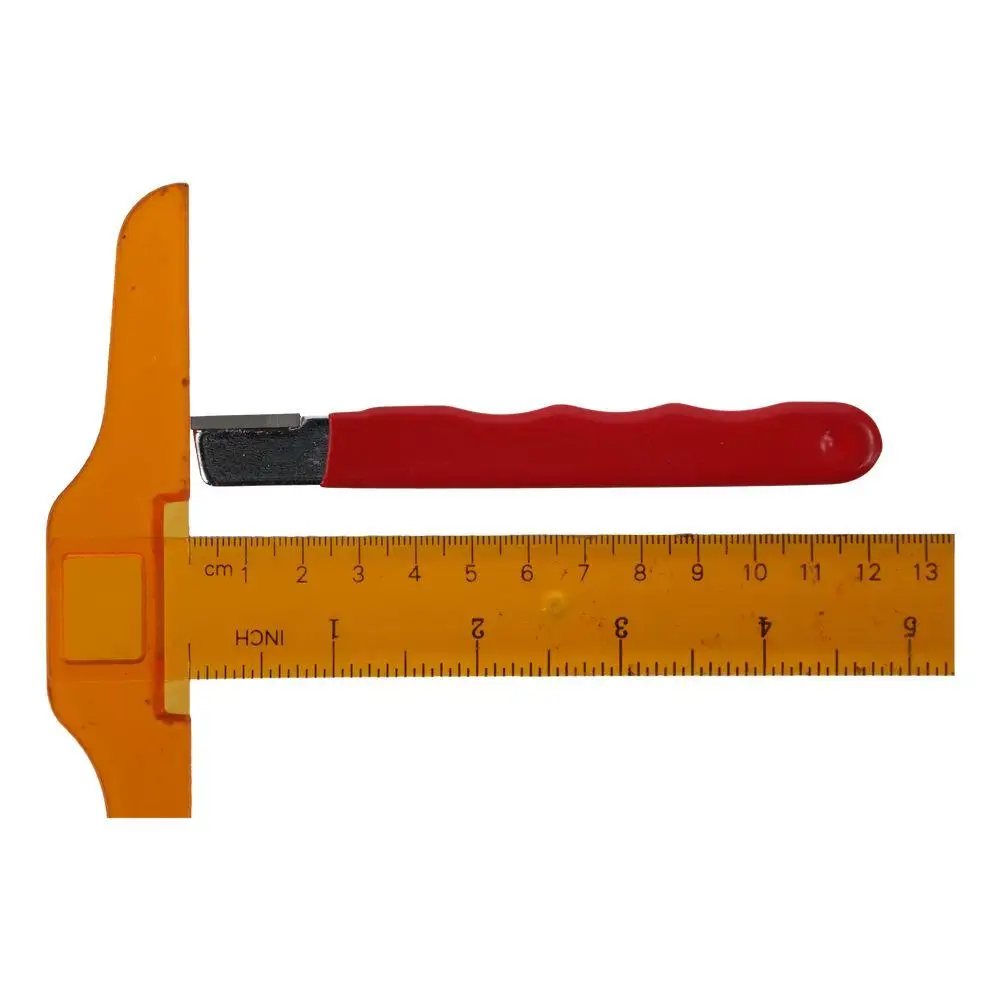 كربيد حديقة أداة مبراة شفرات الجيب الأحمر شفرات مبراة 5.03*0.59 بوصة شحذ أداة حفظ الحادة #1