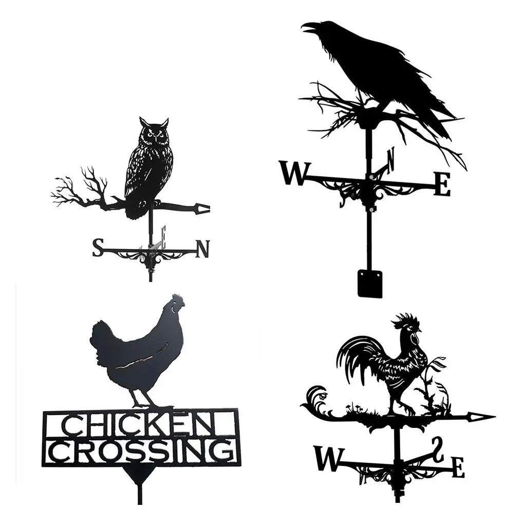 Weather Vane Farm Scene Home Garden Professional Roof Decoration Craft