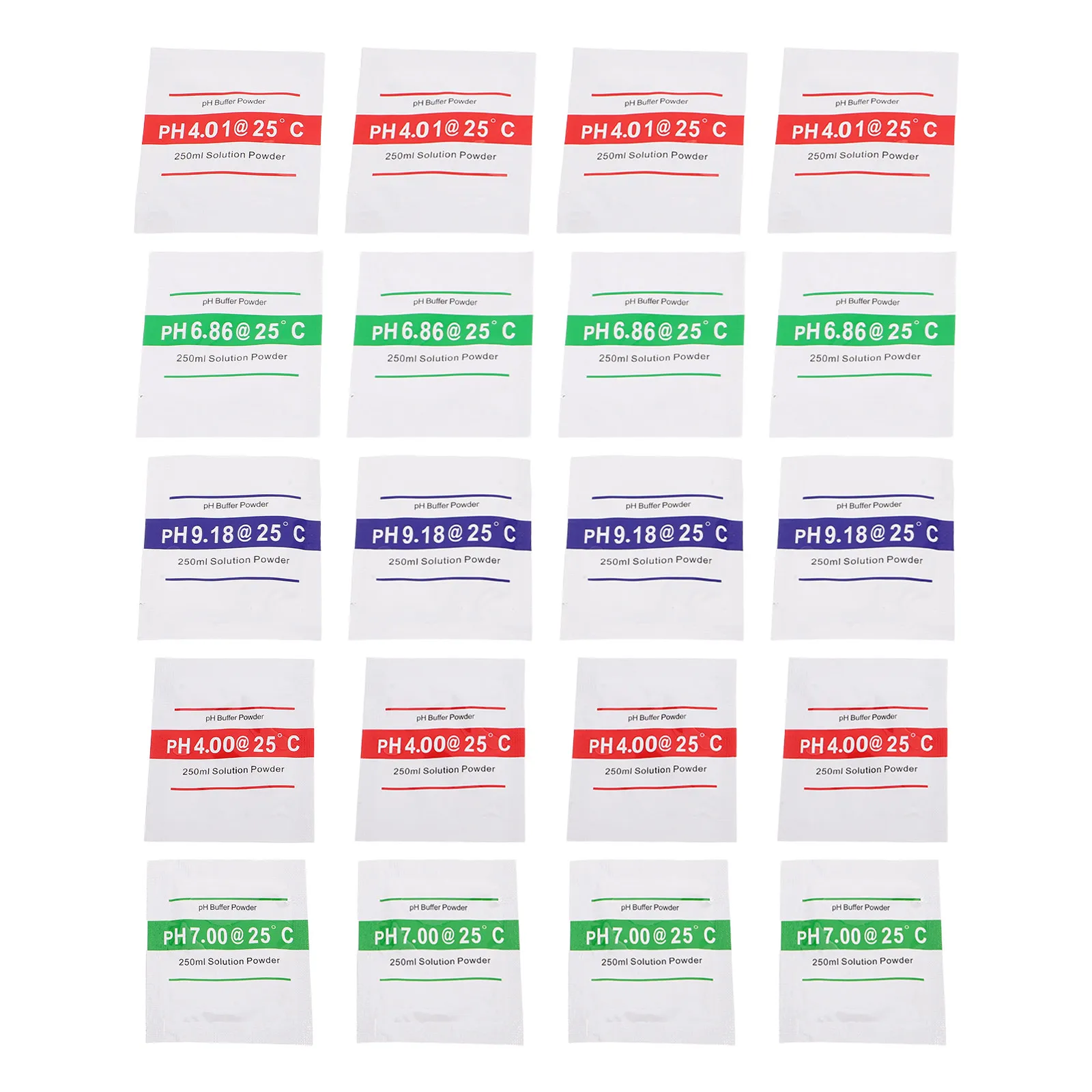 20Pack PH Calibration Powder Solution Kit Accurate Buffer Powder for PH Tester Meter Calibration Packets for Reliable Testing view 4