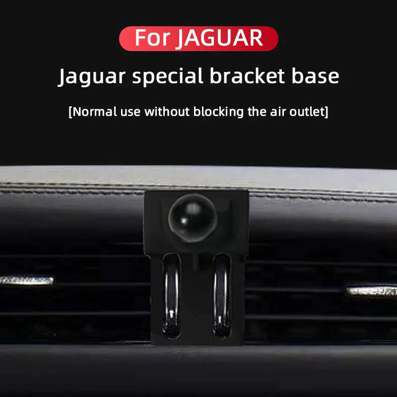 Car Bracket Base For JAGUAR XF XFL XEL XE E-PACE 2022 2023 Buckle Base Fixed Mobile Phone Special Holder Air outlet Accessories