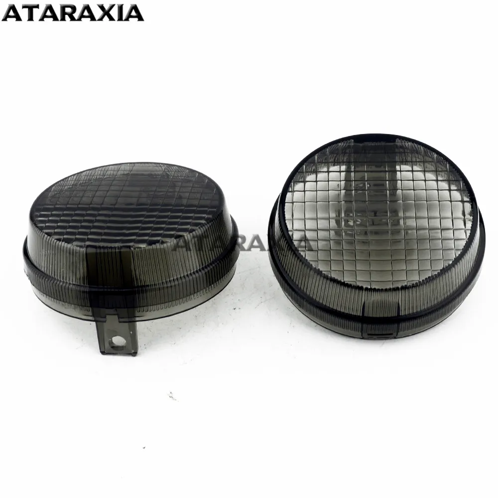 Motorcycle Turn Signal Light Lens Front Rear Cover For Honda Shadow VTX Cruisers Kawasaki Vulcan VN 2000 1600 Classic