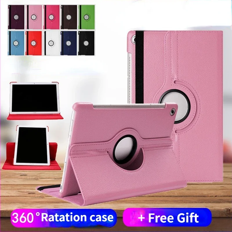 360 Rotating Case for Huawei Matepad Pro 11 T10 T10s SE 10.4 Honor Pad V6 X8 Pro 11.5 X9 Mediapad M5 Lite 10 M6 10.8\