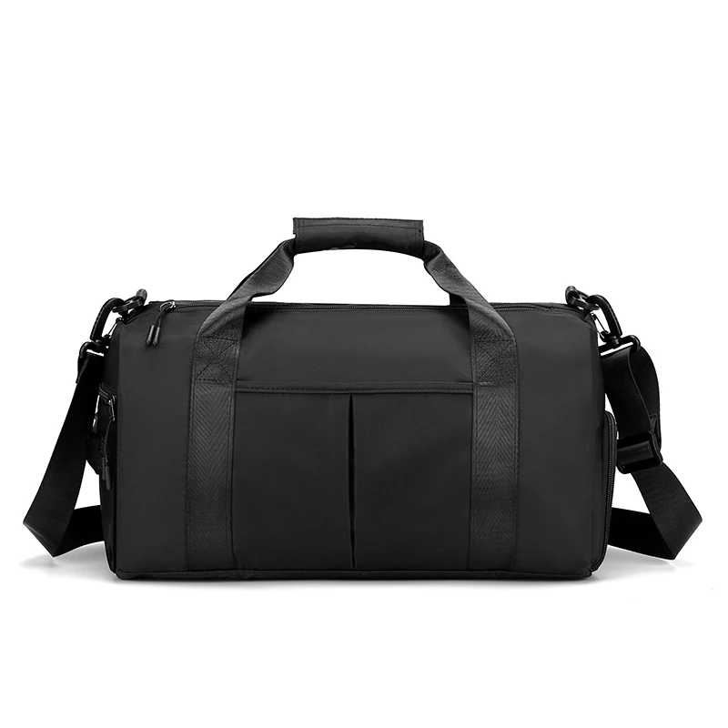 Bolso de viaje de hombro para hombre y mujer, equipaje de mano de gran capacidad, separación en seco y húmedo, bolsa deportiva para Fitness, paquete de viaje de corta distancia