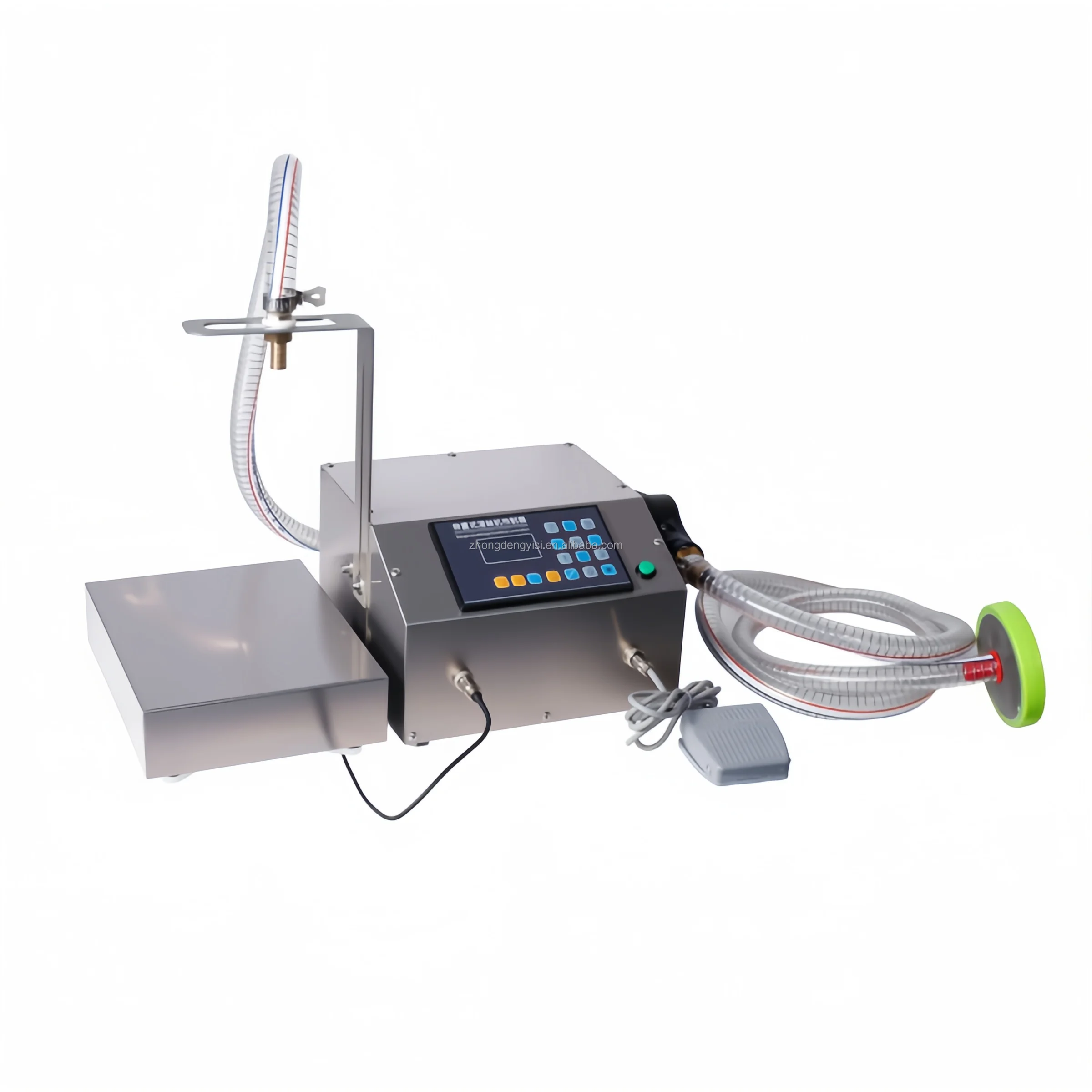 -For  Digital Control Liquid Machine for Honey Powder Edible Oil Juice Gear Pump Weighing Function Paper Bag Plastic*