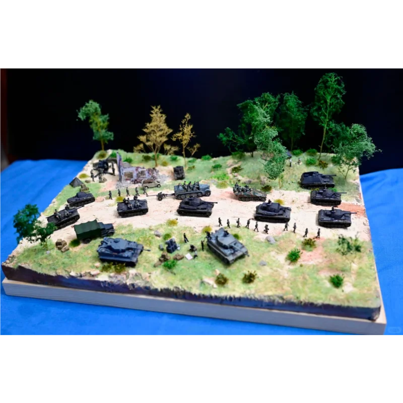 

Масштабная модель 1:72, смола, немецкий автомобиль Sd.Kfz.251, команда экипажа, солдатские фигурки, игрушки, аксессуары для сцены, коллекция кукол