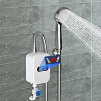 3.5 KW 220 V Electric Instantaneous Water Heater W/Leakage Protection Mini Tankless Instant Electric Water Heater W/ Shower Head