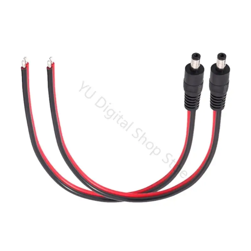 96BA Power Cable Wire with Red Positive and Black Negative Conductors, 2 Piece