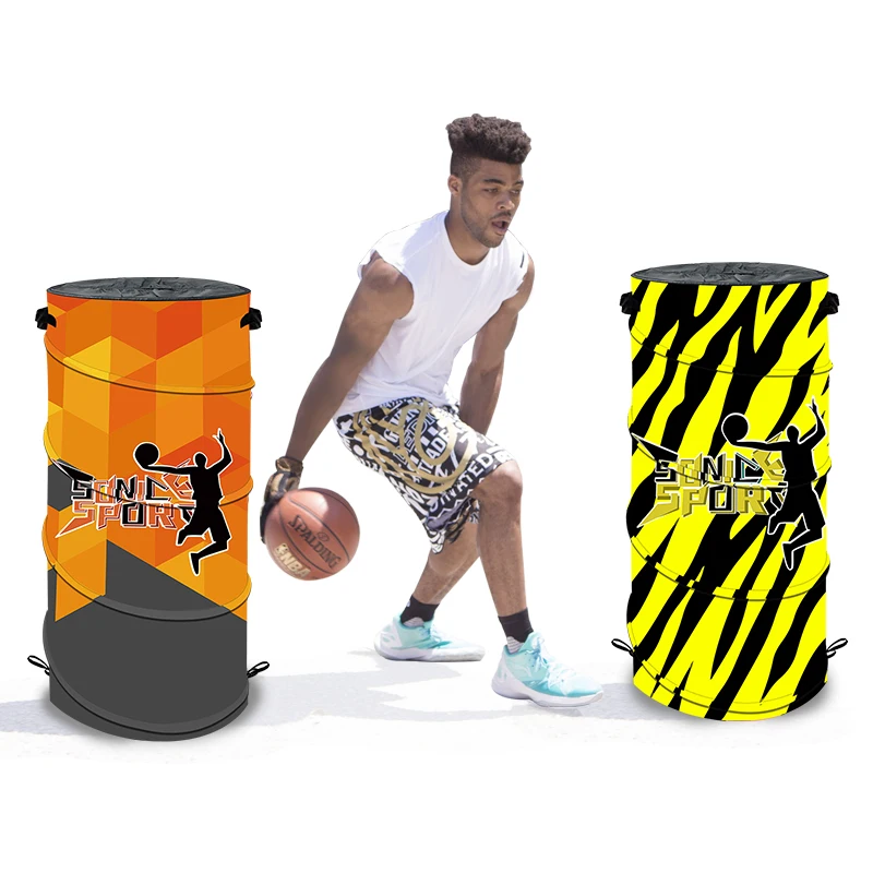 

Wholesale factory Pop Up Defender with Carry Bag Collapsible Basketball Defender Portable Defender Dummy for Basketball