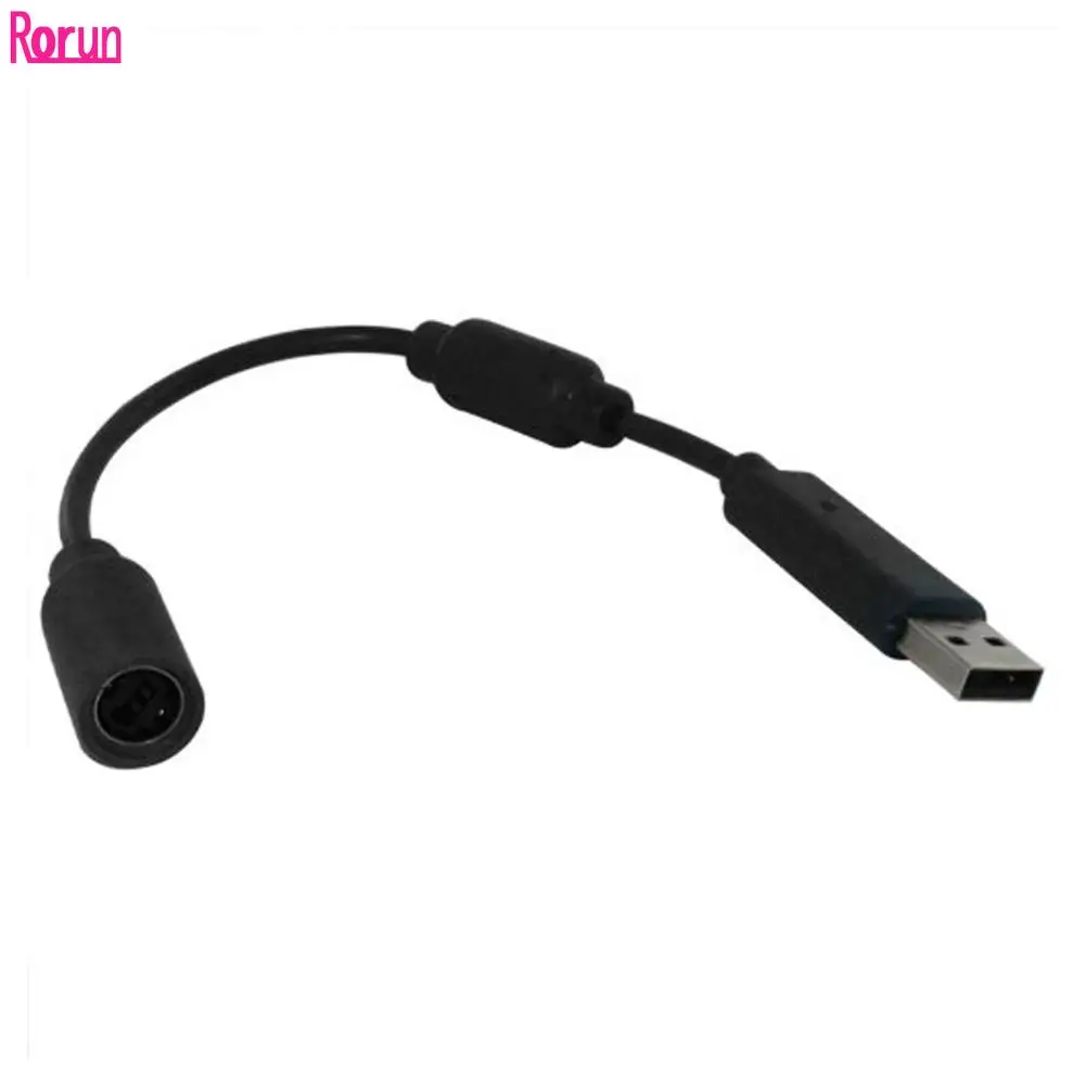 USB Breakaway Cable For Xbox 360 Break off Cable With Filter For Xbox 360  Black