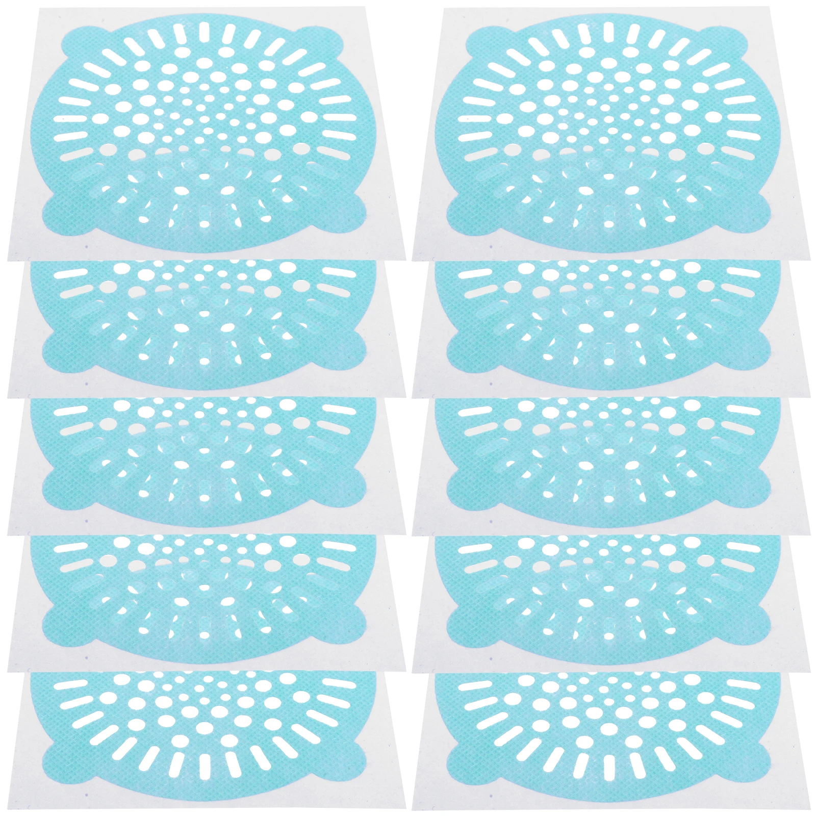 

10PCS Drain Hair Catcher Non woven Fabric Filter for Kitchen Bathroom Sinks Tub Shower Bathtub Pipe Protection Laundry Trap