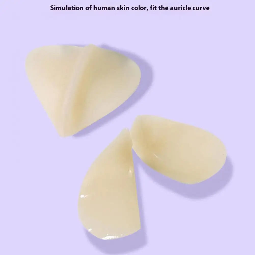 

Charming Elf Ear Patches Elf Ear Support Stickers for Makeup Styling Weddings Parties Standing Ear Patches Enhancer for V-face