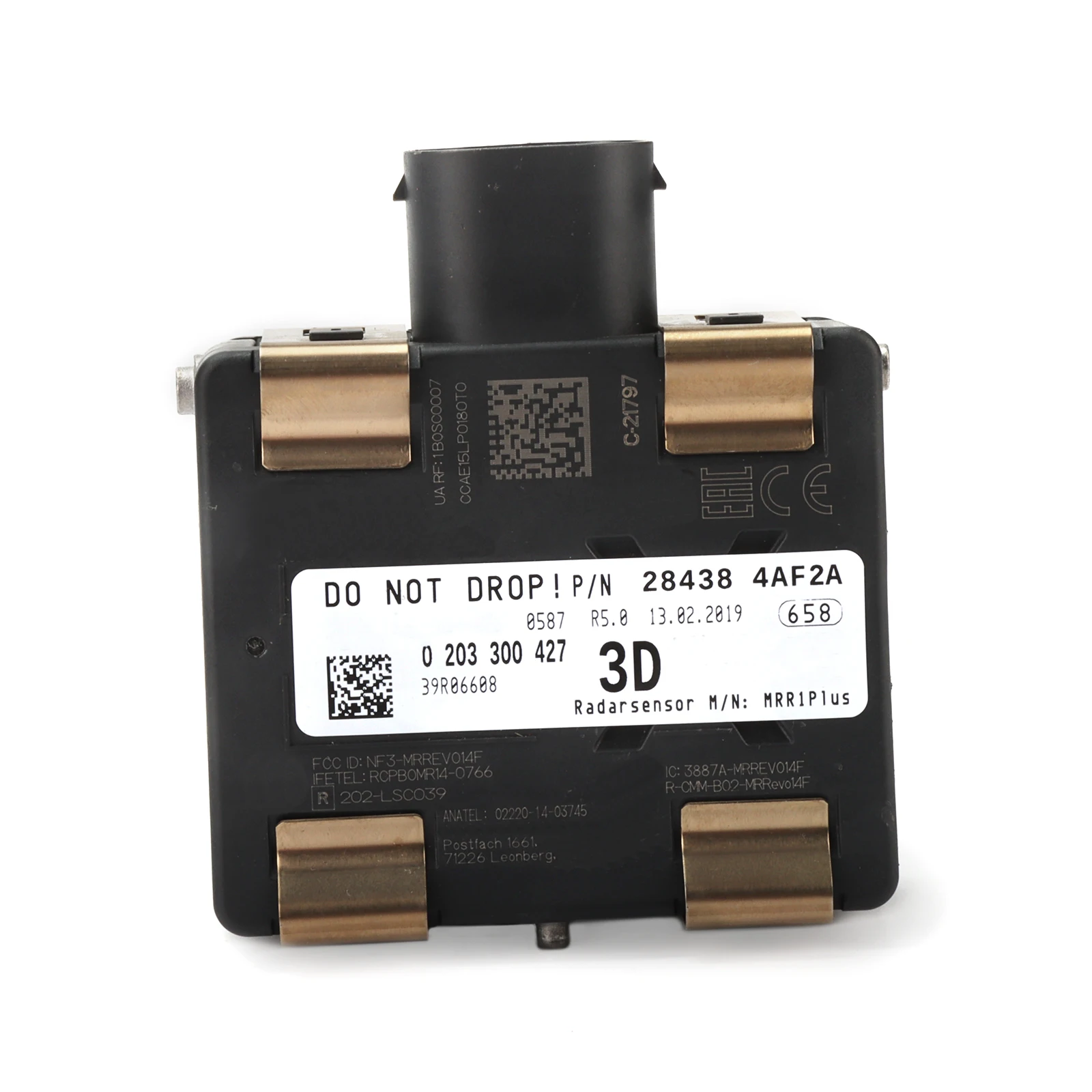 

28438-4AF2A 28438-4AF2D Adaptive Cruise Control Distance Radar Sensor For Nissan Sentra 1.6 1.8 2015-2019 284384AF2A 284384AF2D