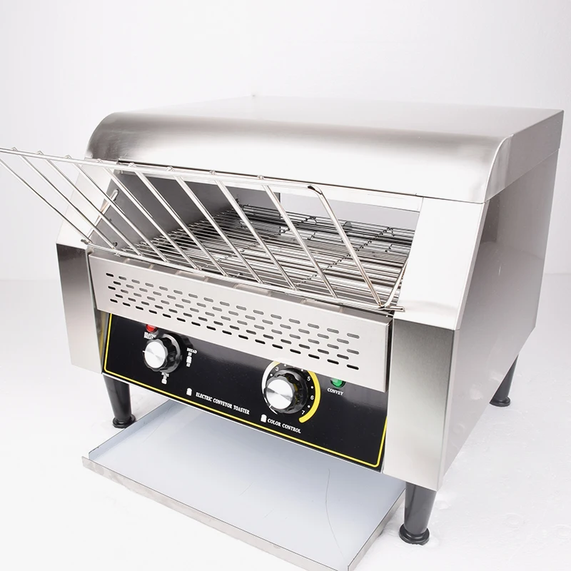 Chinese Factory 2 Layer Stainless Steel Commercial Electric Hamburger Bun Toaster