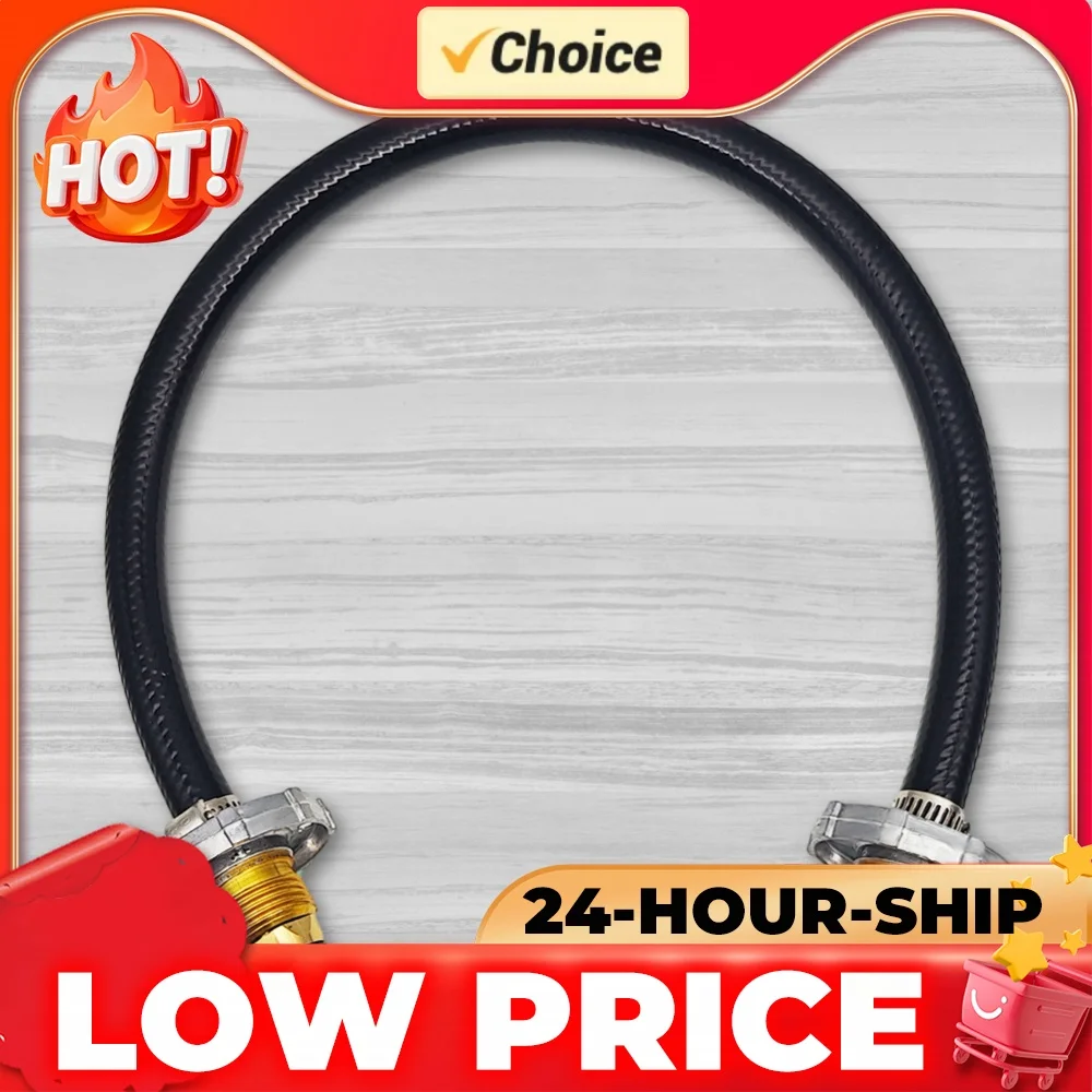 60cm Mutual Cylinder Filling Connecting Tube Mutual Inflation Connector Propane Cylinder Tank Bridge Hose Camping Supplies