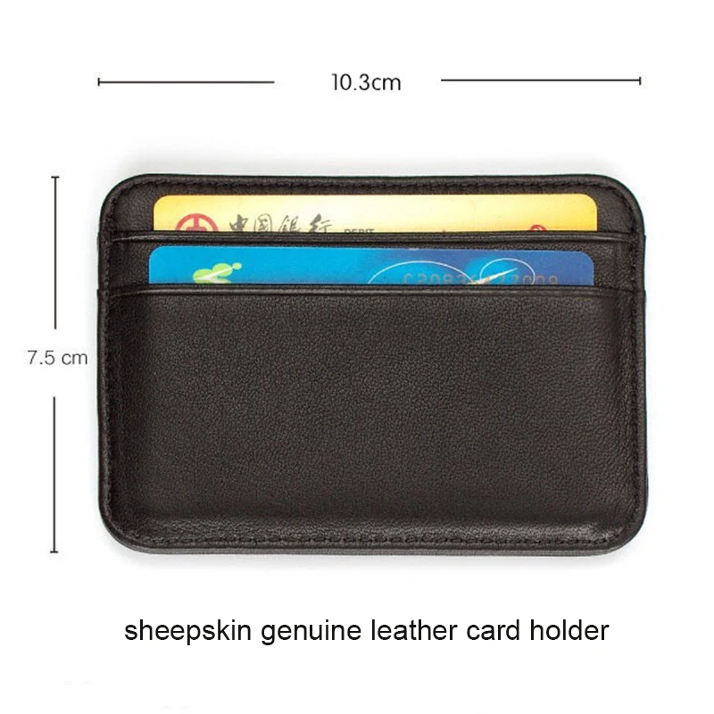 Porta biglietti da visita con scatola per carte di credito, porta biglietti da visita squisito, porta carte di credito adesivo porta carte sottile e piccolo