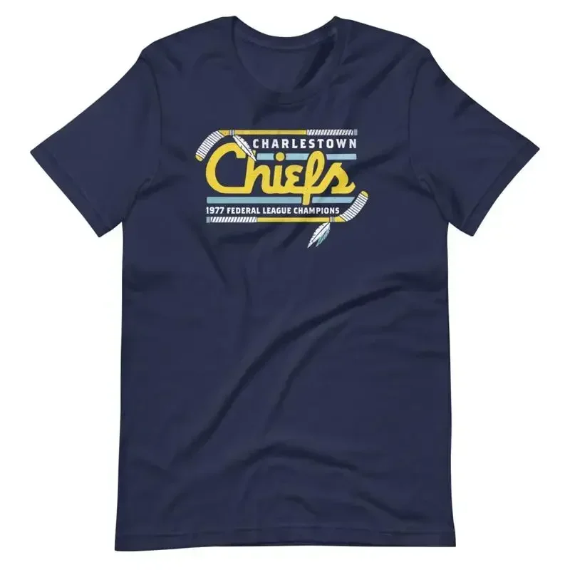 Charlestown Chiefs Slap Shot Movie T shirt